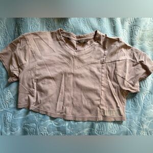 Gymshark Taupe Crop Top